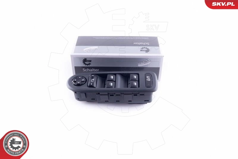 Switch, window regulator